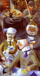 George Grosz: "Die Stützen der Gesellschaft" George Grosz: "Die Stützen der Gesellschaft"
